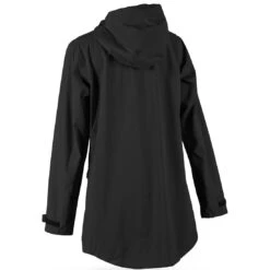 Sun Mountain Women's Monsoon Hooded Rain Parka 7 Sun Mountain Women's Monsoon Hooded Rain Parka -Callaway Golf Shop sun mountain 2023 womens monsoon hooded rain parka black back itempicture