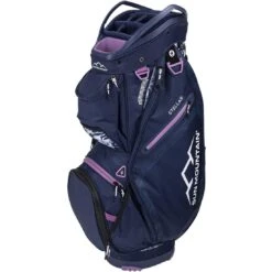 Sun Mountain Women's Stellar Cart Bag -Callaway Golf Shop sun mountain 2024 womens stellar cart bag navy tropic navy violet itempicture