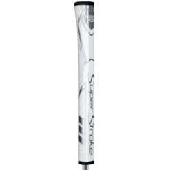 SuperStroke Zenergy Pistol GT Tour Putter Grip -Callaway Golf Shop superstroke zenergy pistol gt tour putter grip white silver itempicture