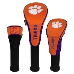 Team Effort NCAA Set Of 3 Headcovers -Callaway Golf Shop te 22h3 clemson tigers 1