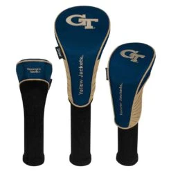 Team Effort NCAA Set Of 3 Headcovers -Callaway Golf Shop te 42h3 georgia tech yellow jackets 1