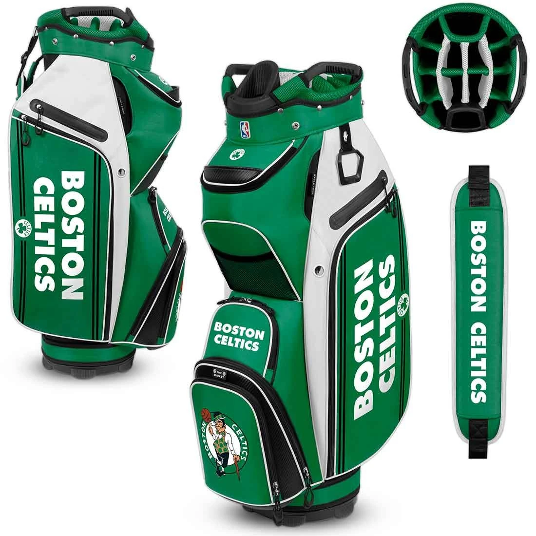 Team Effort NBA Bucket III Cooler Cart Bag 2 Team Effort NBA Bucket III Cooler Cart Bag - Image 2