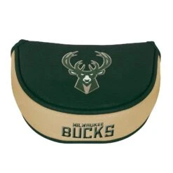 Team Effort NBA NextGen Mallet Putter Cover -Callaway Golf Shop team effort nba mallet putter cover milwaukee bucks itempicture