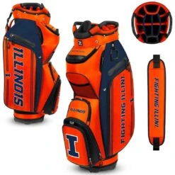 Team Effort NCAA Bucket III Cooler Cart Bag -Callaway Golf Shop team effort ncaa bucket 3 cooler cart bag illinois fighting illini itempicture