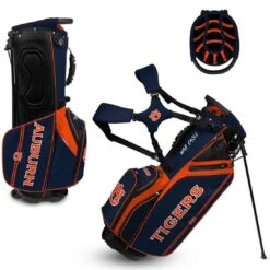 Team Effort NCAA Caddie Carry Hybrid Bag -Callaway Golf Shop team effort ncaa caddie carry hybrid bag auburn tigers itempicture