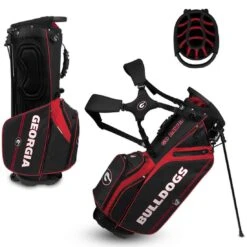 Team Effort NCAA Caddie Carry Hybrid Bag -Callaway Golf Shop team effort ncaa caddie carry hybrid bag georgia bulldogs itempicture