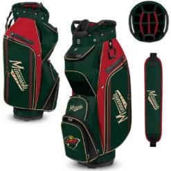 Team Effort NHL Bucket III Cooler Cart Bag -Callaway Golf Shop team effort nhl bucket 3 cooler cart bag minnesota wild itempicture