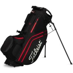 Titleist Hybrid 14 Stand Bag -Callaway Golf Shop titleist 2023 hybrid 14 stand bag black black red itempicture