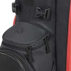 Titleist Players 5 Stand Bag -Callaway Golf Shop titleist 2023 players 5 stand bag black black red detail1 itempicture