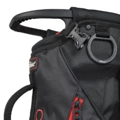 Titleist Premium Carry Bag -Callaway Golf Shop titleist 2023 premium carry bag black black red detail1 itempicture