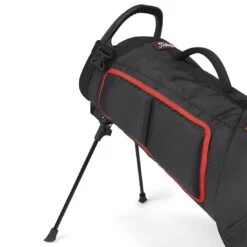 Titleist Premium Carry Bag -Callaway Golf Shop titleist 2023 premium carry bag black black red legs itempicture
