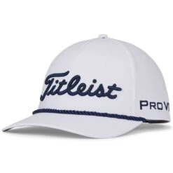 Titleist Tour Rope Hat -Callaway Golf Shop titleist 2023 tour rope hat white navy itempicture