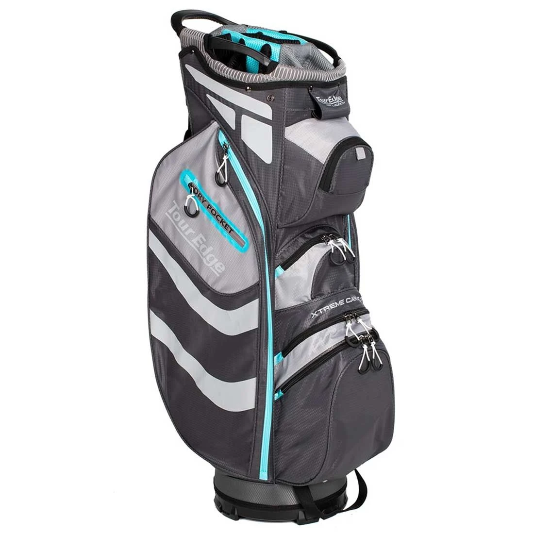 Tour Edge Women's Hot Launch Xtreme 5.0 Cart Bag 1 Tour Edge Women's Hot Launch Xtreme 5.0 Cart Bag