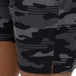 TravisMathew Leader Board Active Shorts -Callaway Golf Shop travismathew leader board active shorts black logo itempicture