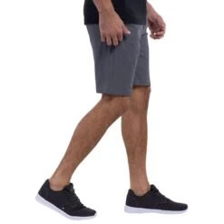 TravisMathew Sand Harbor Shorts 26 TravisMathew Sand Harbor Shorts -Callaway Golf Shop travismathew sand harbor shorts heather dark grey side itempicture
