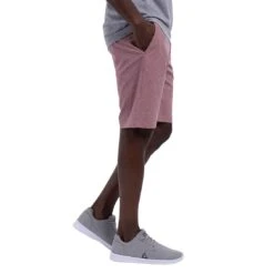 TravisMathew Sand Harbor Shorts 25 TravisMathew Sand Harbor Shorts -Callaway Golf Shop travismathew sand harbor shorts heather garnet rose side itempicture