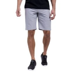 TravisMathew Sand Harbor Shorts 19 TravisMathew Sand Harbor Shorts -Callaway Golf Shop travismathew sand harbor shorts heather sleet front itempicture