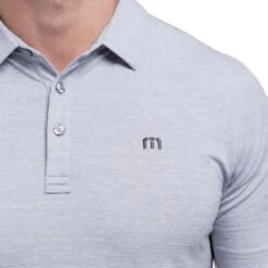 TravisMathew The Heater Polo -Callaway Golf Shop travismathew the heater polo heather microchip logo itempicture