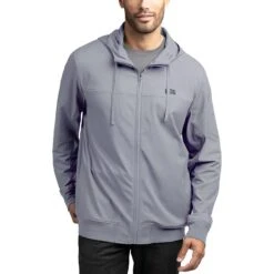 TravisMathew Wanderlust Full Zip Hoodie -Callaway Golf Shop travismathew wanderlust full zip hoodie quiet shade front itempicture